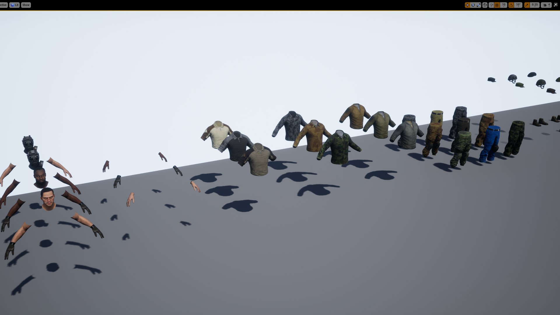 3D Modular Character - TurboSquid 1624791
