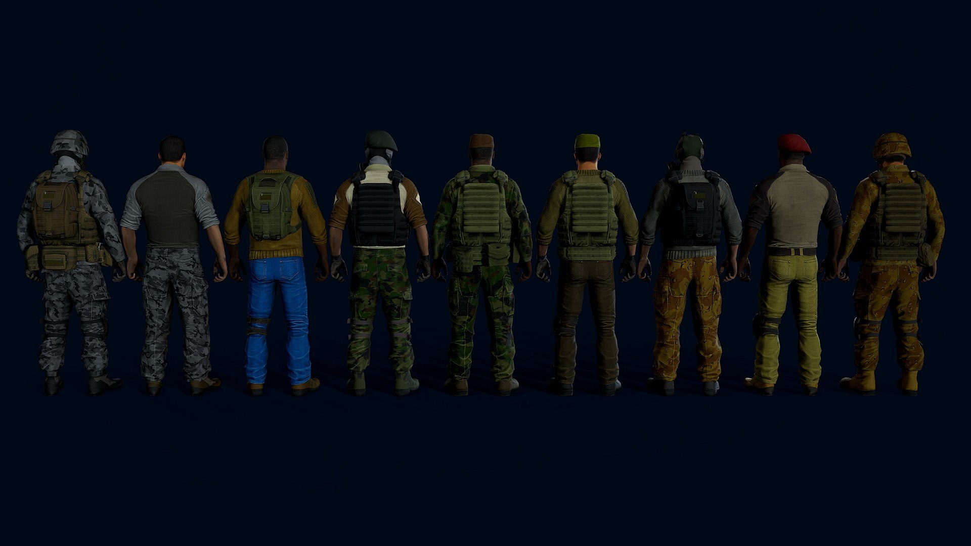 3D Modular Character - TurboSquid 1624791