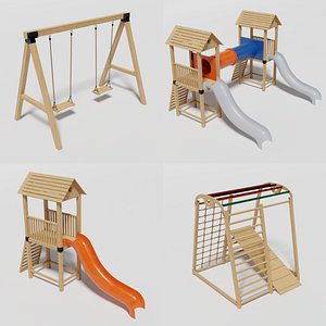 Playground Kit V1 3D model