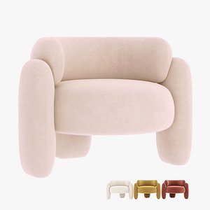 EMBRACE armchair Modern 3 color