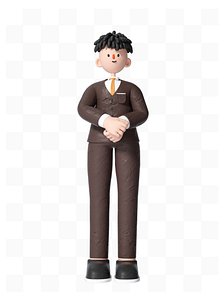 3D model 3D stereoscopic clay style