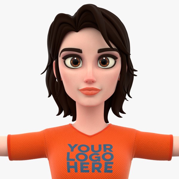 Girl Cartoon model