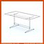 AJ Rectangular Table 160x80x70 D438