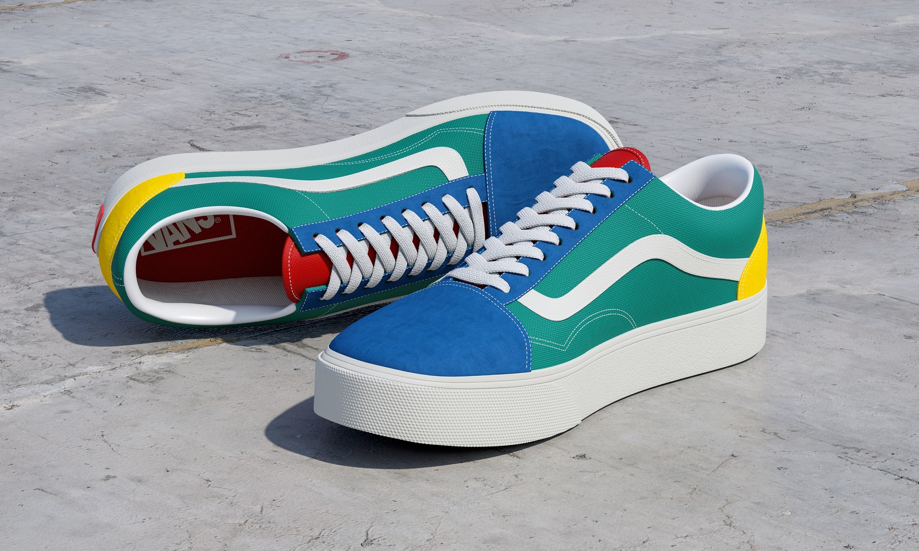 Vans Old Skool  Collection 3D model https://p.turbosquid.com/ts-thumb/rB/FjEv0M/Ic/yachtclub_prew2/jpg/1614171219/1920x1080/fit_q87/c7abfb41e3df88f16bf2895365d480de0090c1c9/yachtclub_prew2.jpg
