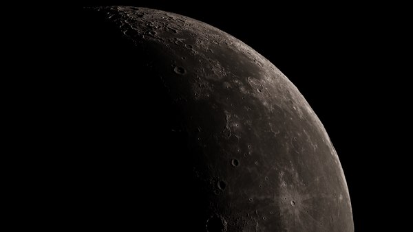 3D moon photorealistic - TurboSquid 1150188