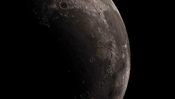 3D moon photorealistic - TurboSquid 1150188