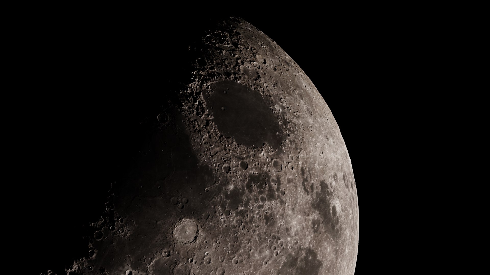 3D moon photorealistic - TurboSquid 1150188