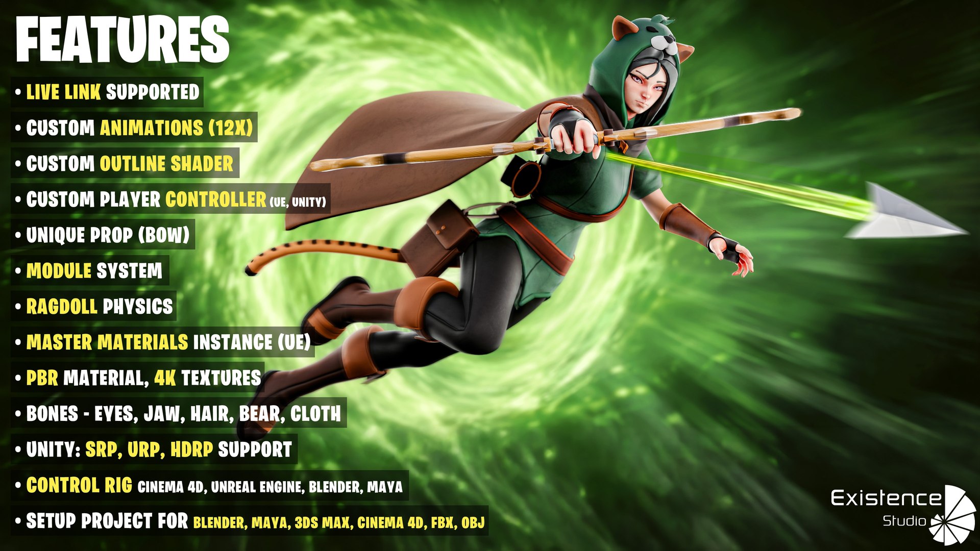 3D Sylva Archer with Bow https://p.turbosquid.com/ts-thumb/rB/NLTYPi/I5/2all/jpg/1785833629/1920x1080/fit_q87/90b932662d47048804ee37991d0012206d0b6e7b/2all.jpg
