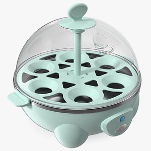 Turquoise Egg Cooker