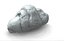 Французские круассаны сканеры PBR 02 модель