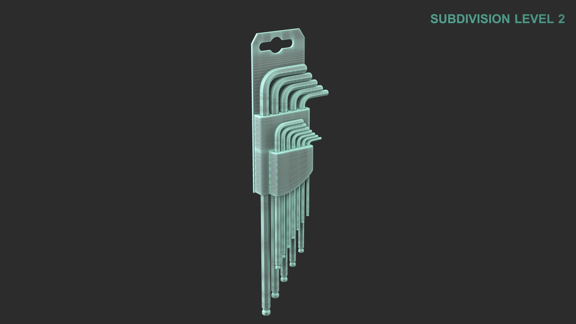 Allen Wrench 3D model https://p.turbosquid.com/ts-thumb/rB/VYtDMX/QM/wireframe0003/jpg/1637740054/1920x1080/fit_q87/bf8b1da4e2d19bf4bae20b4861f1c400496ec470/wireframe0003.jpg