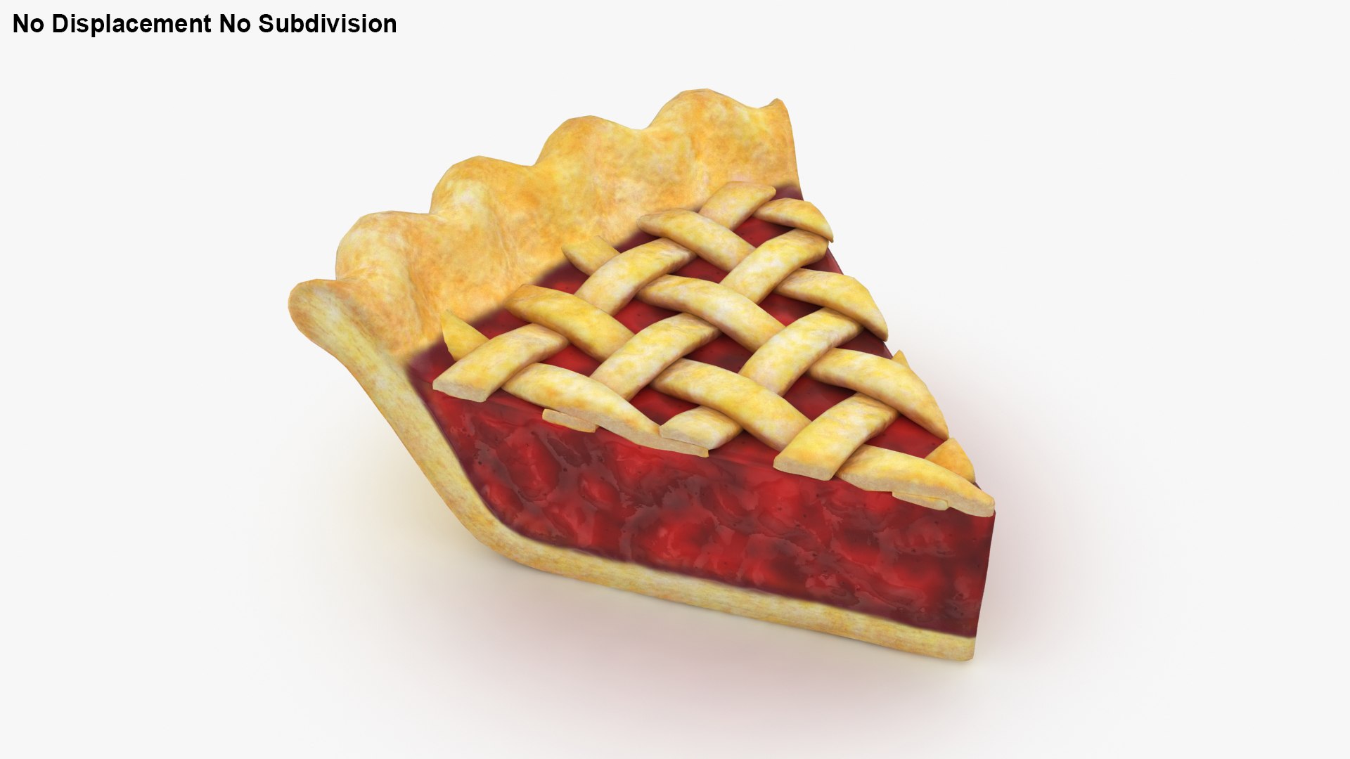 Cherry Pie Slice 3D model - TurboSquid 2041107