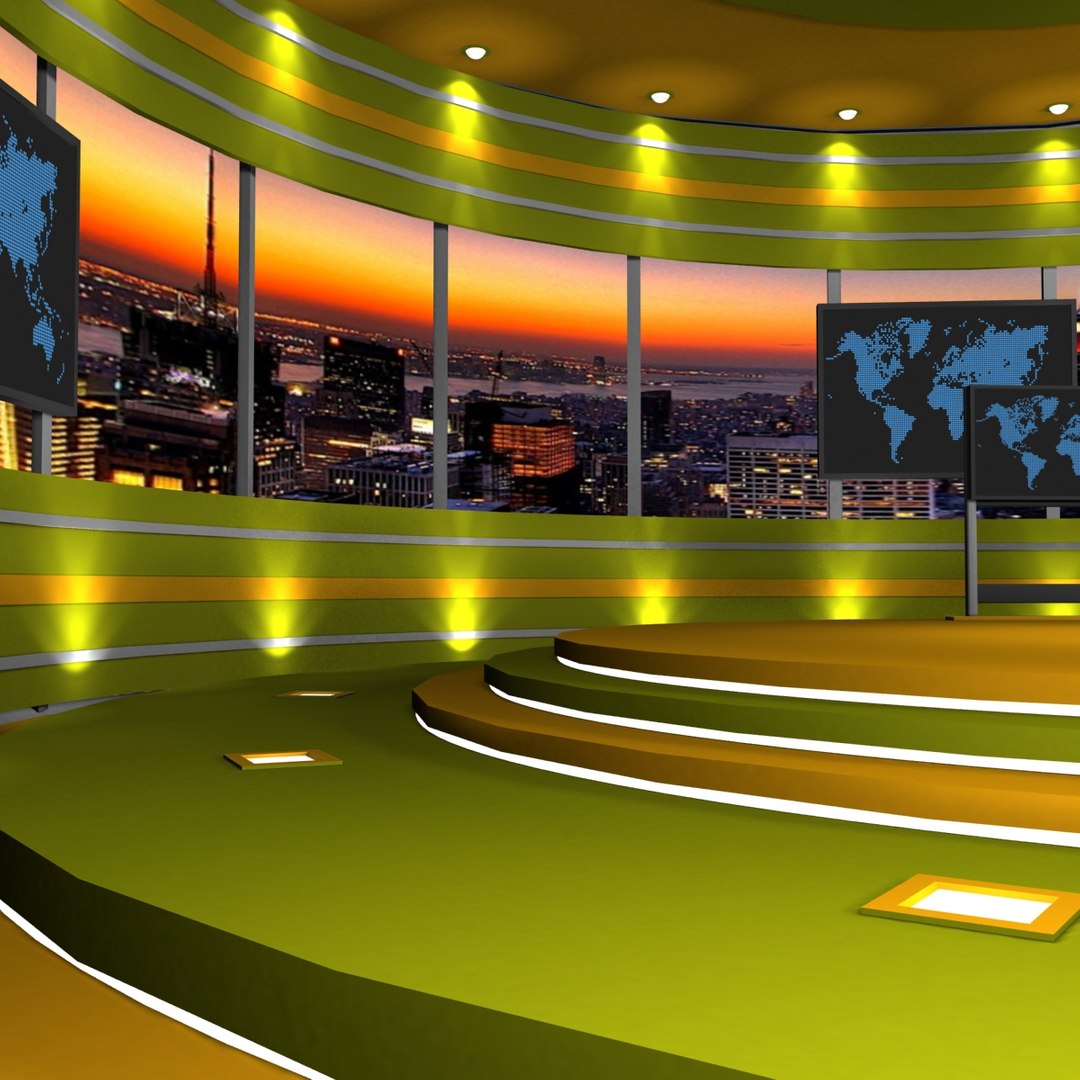 Virtual Set 3d Model