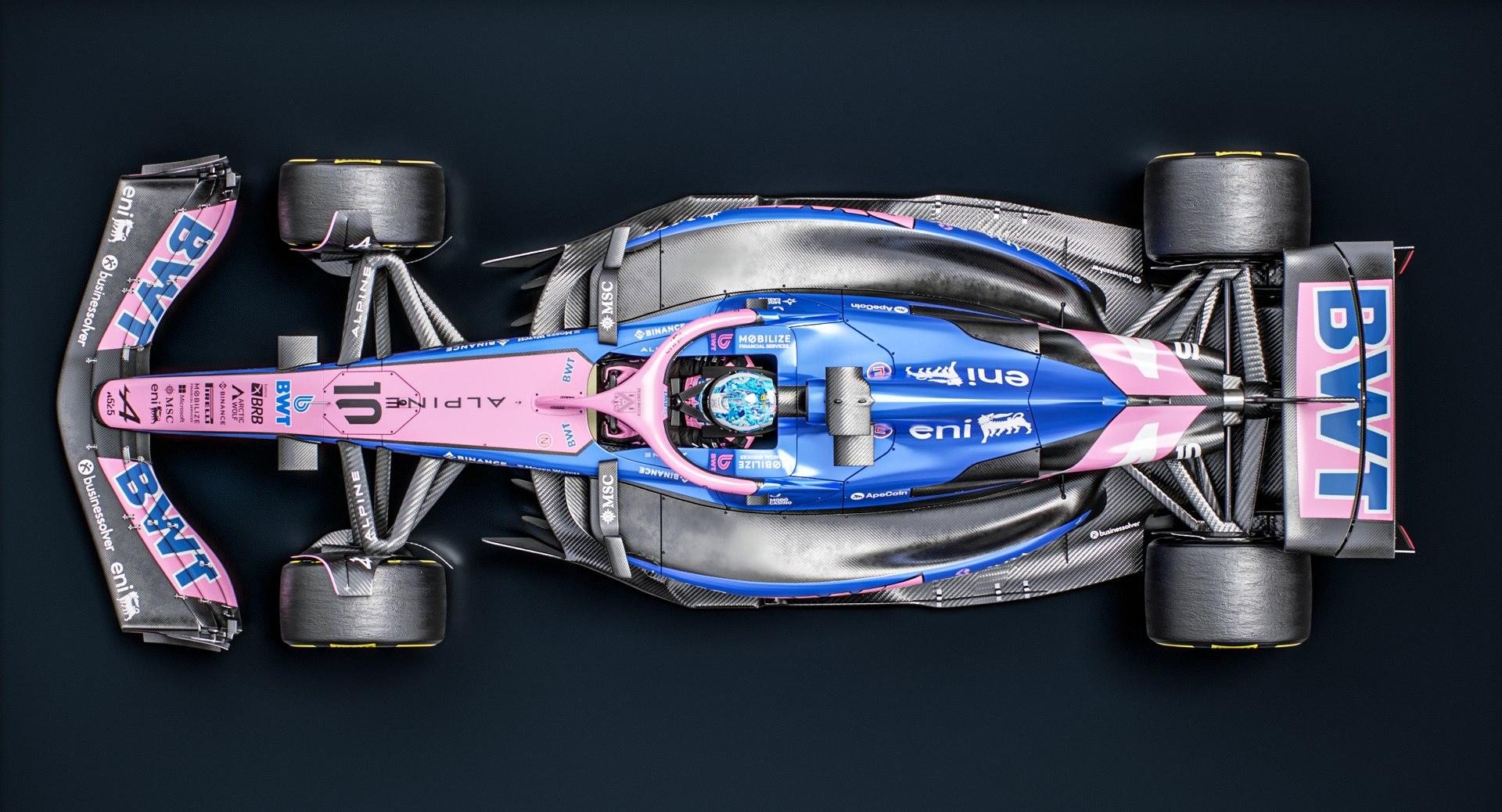 3D Model Alpine F1 Team A525 2025 Formula 1 Race Car - TurboSquid 2397868
