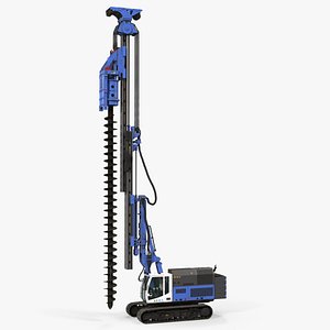 Spiral Drilling Machine Rigged