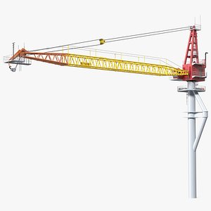 3D Industrial Arrow Crane