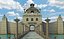 Asian Fantasy Castle Gate