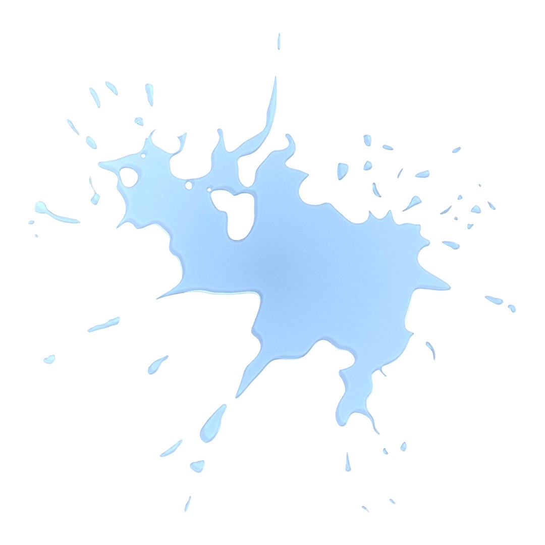 Spilled Liquid 3D model preview