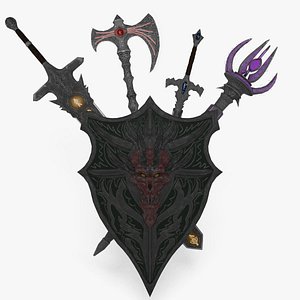 Dark Fantasy Weapons model