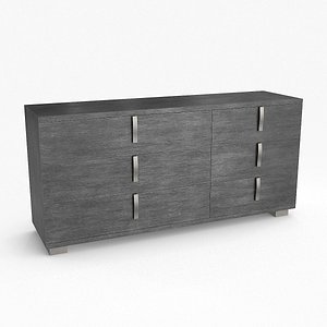Nostle Double Dresser Gray