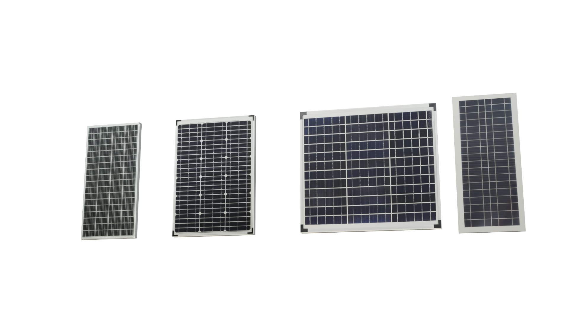 Solar Panels Collection 3D Model - TurboSquid 2146966