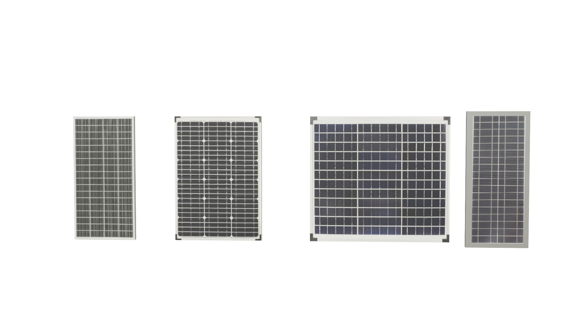 Solar Panels Collection 3D Model - TurboSquid 2146966