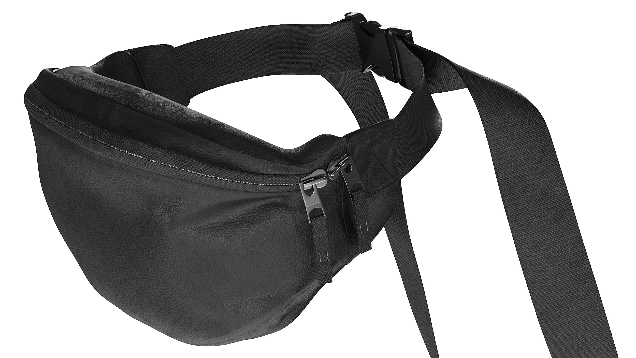 Waist Bag 1 3D model - TurboSquid 1716911