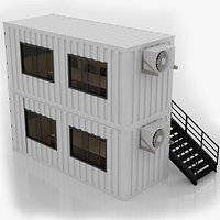 Container Construction Site Cabin 2