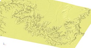 3d model grand canyon