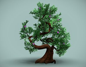 tree flowers 3D model