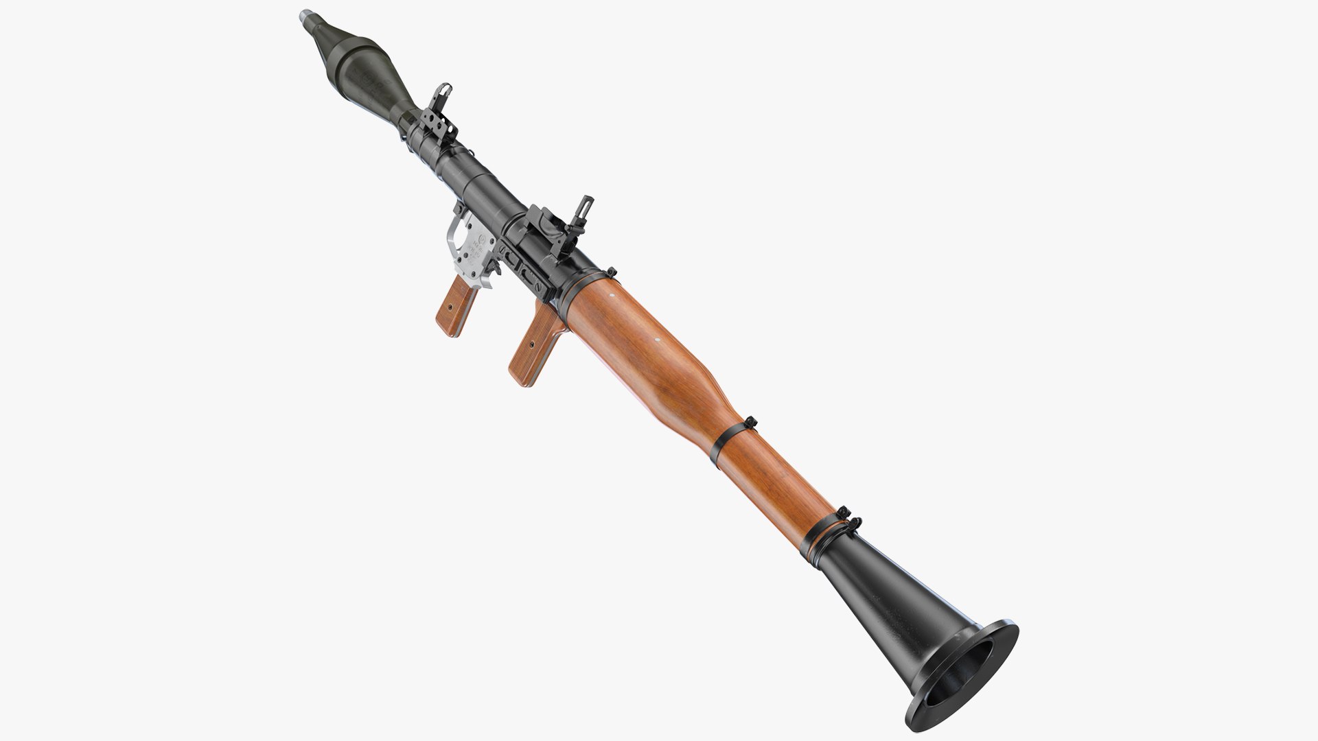 Rocket Launchers with Rockets Collection 3D model preview