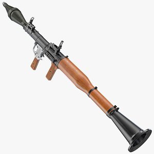 3D RPG-7 Rocket Propelled Grenade Launcher