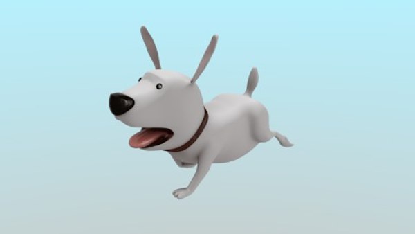 dog cartoon 3ds