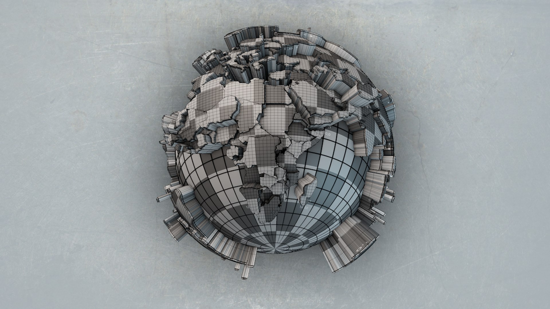 3d Model Earth Rig Xpresso