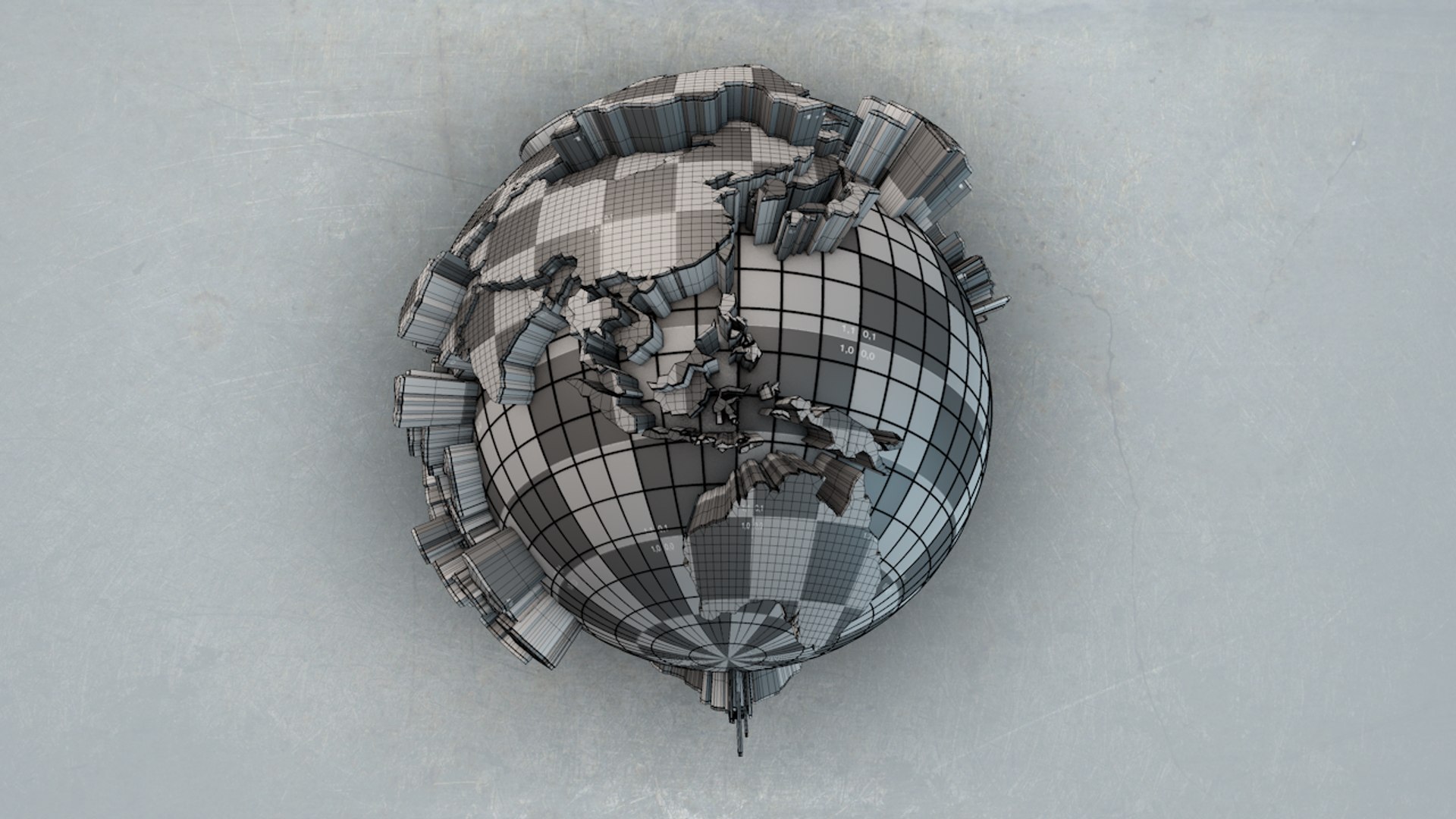 3d Model Earth Rig Xpresso