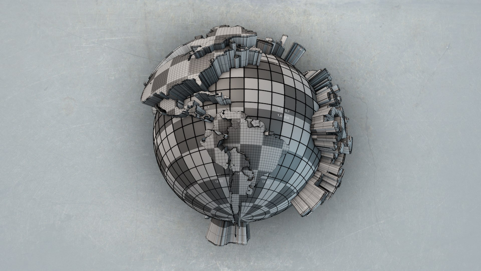 3d Model Earth Rig Xpresso