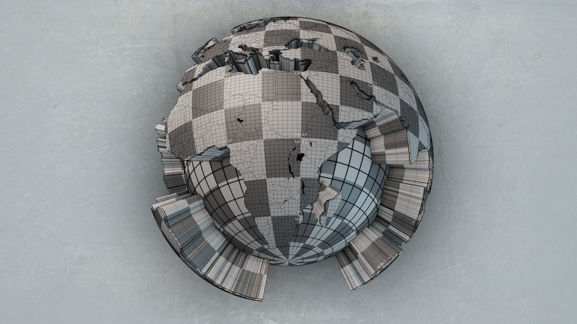 3d Model Earth Rig Xpresso