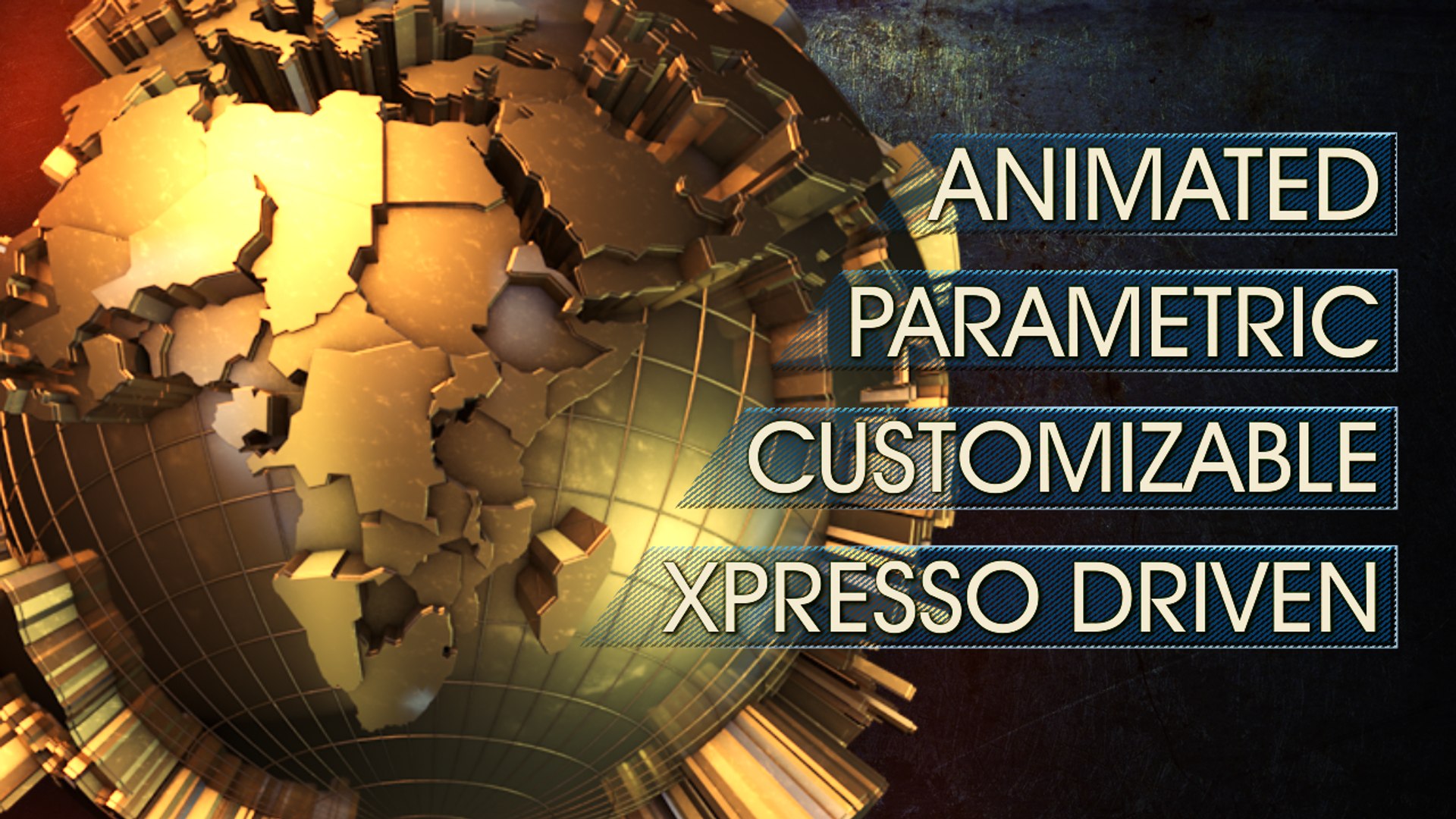 3d Model Earth Rig Xpresso