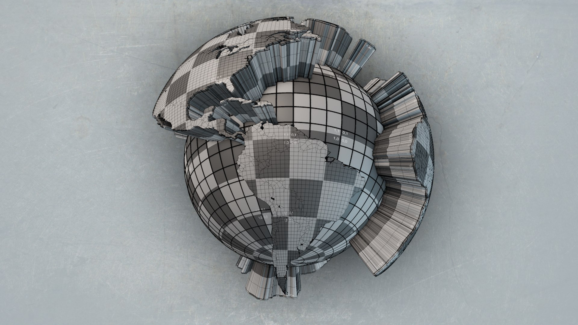 3d Model Earth Rig Xpresso