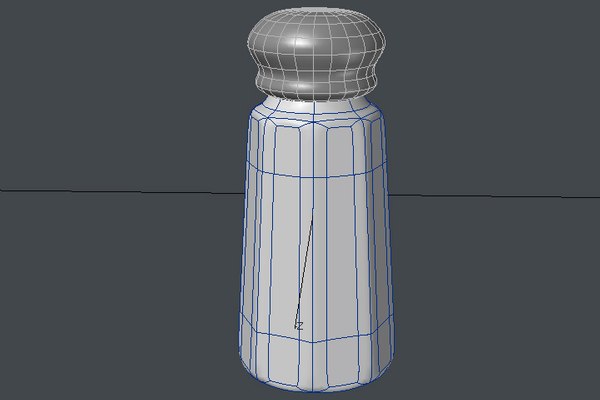 3D OBJ salt shaker free