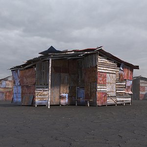 Rusty Sheet Metal Hut
