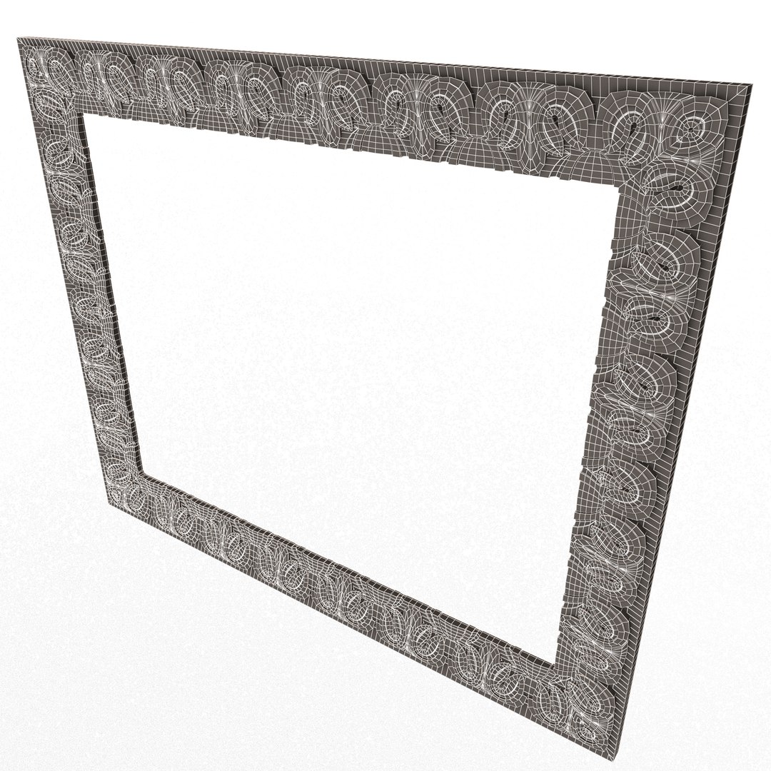 Classic Frame 024 3D Model - TurboSquid 1873893