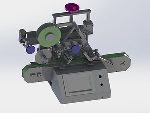 3D table type labeling machine