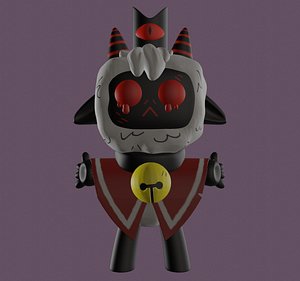 Cult of the Lamb - The Lamb 3D Printable Figure 3D Print Model