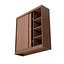 Armario Con Puertas Correderas De Madera Oscura