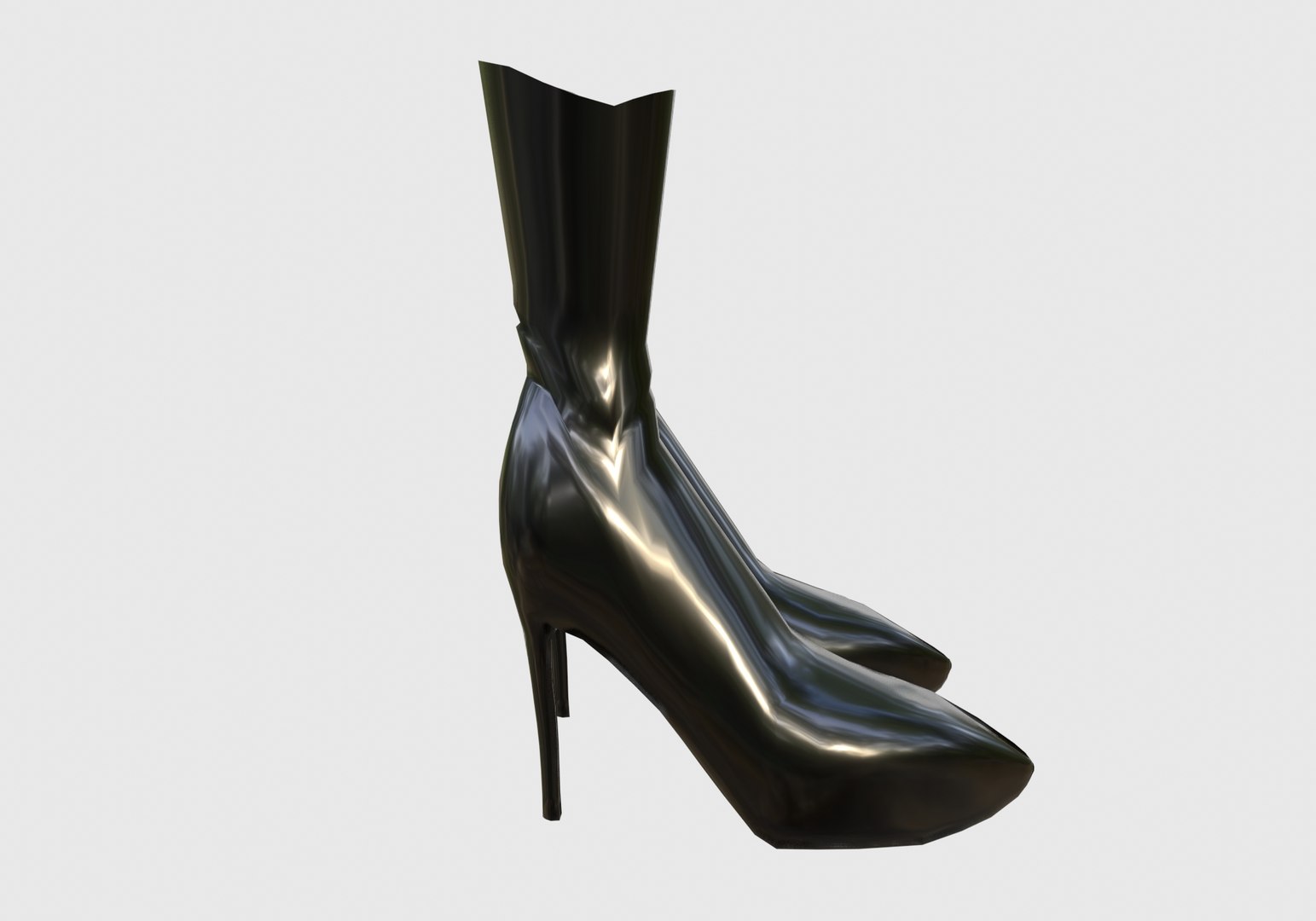 3D High Heels Shoes - TurboSquid 1959370