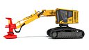 Tracked Feller Buncher Forestry Harvester