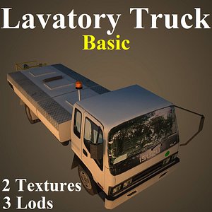 3D model lavatory basic