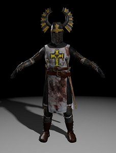 teutonic knight 3d model