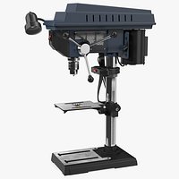 Bench Drill Press with Drill Bits